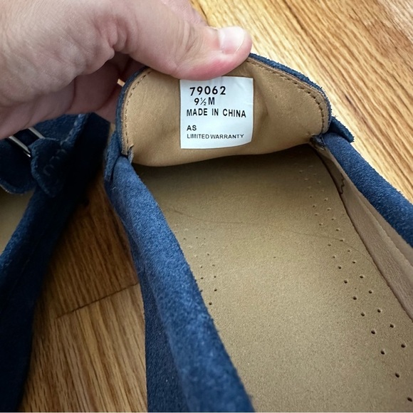 FootJoy Club Casuals Blue Suede Loafer Shoes Men’s Size 9.5
